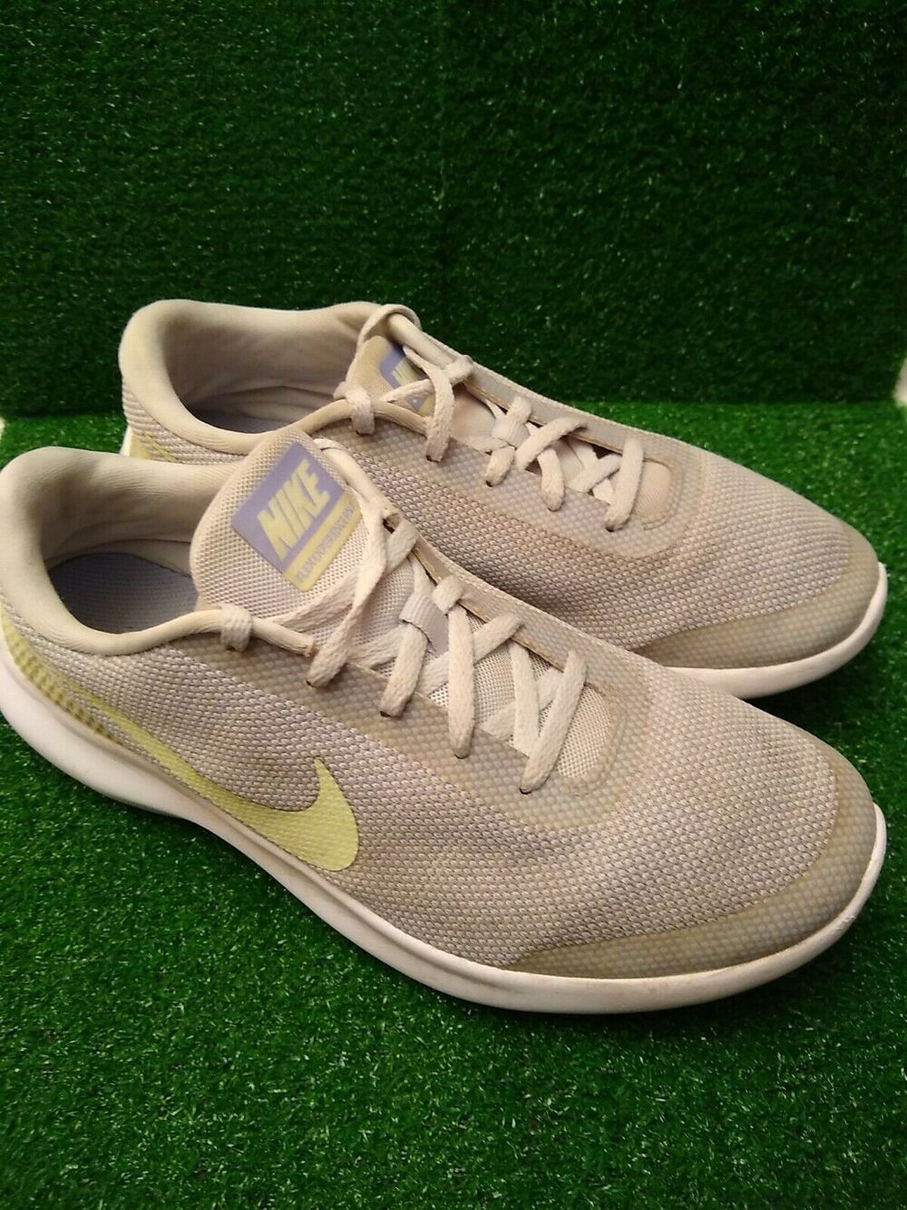 Nike Womens Flex Experience RN 7 908996 Gray Running Shoes Lace Up Size 9.5